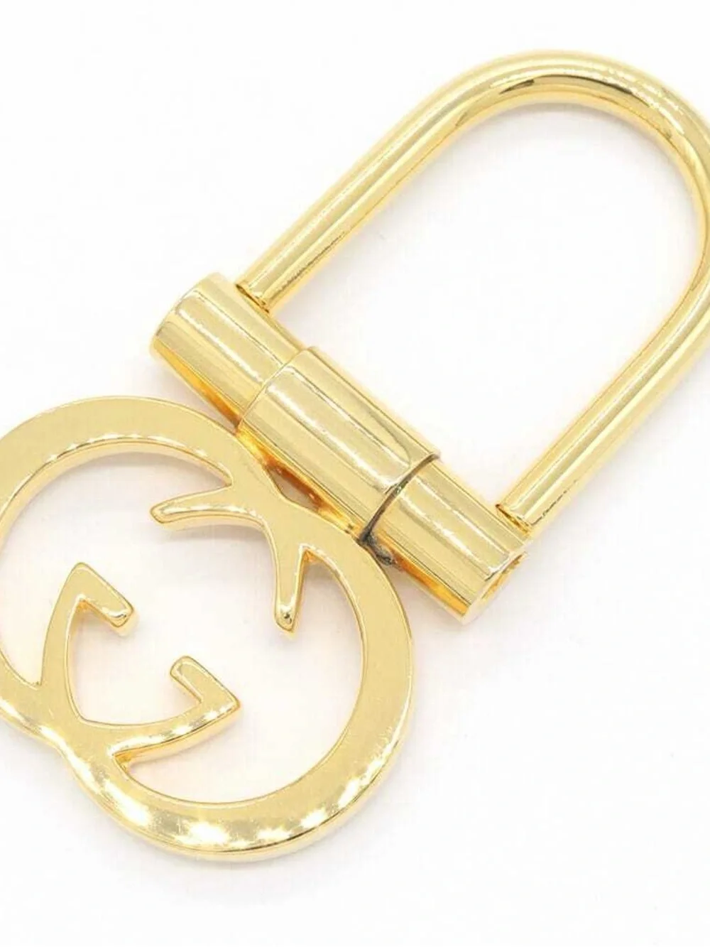 Gucci Gold Interlocking G Key Holder